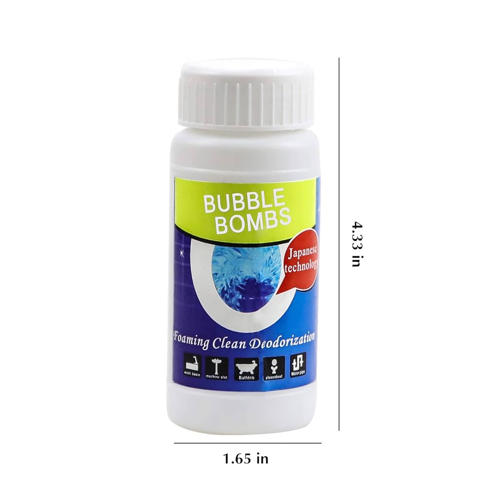 LIMPIADOR DE TUBERIAS BUBBLE BOMBS MD 12957
