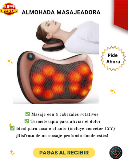 ALMOHADA MASAJEADORA