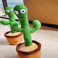 🌵 Cactus Bailarín Interactivo que Habla y Canta 🌵
