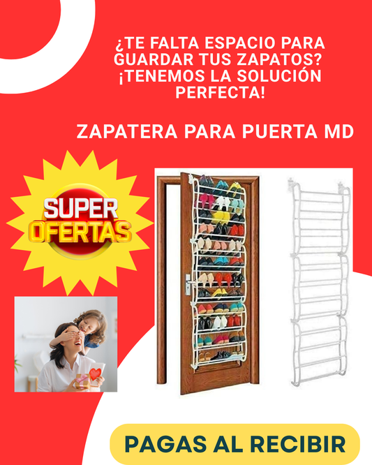 ZAPATERA COLGANTE DE 12 NIVELES- AHORRA ESPACIO Y ORGANIZA FÁCILMENTE